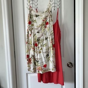 Bundle-spring spaghetti strap baby doll layering dresses!